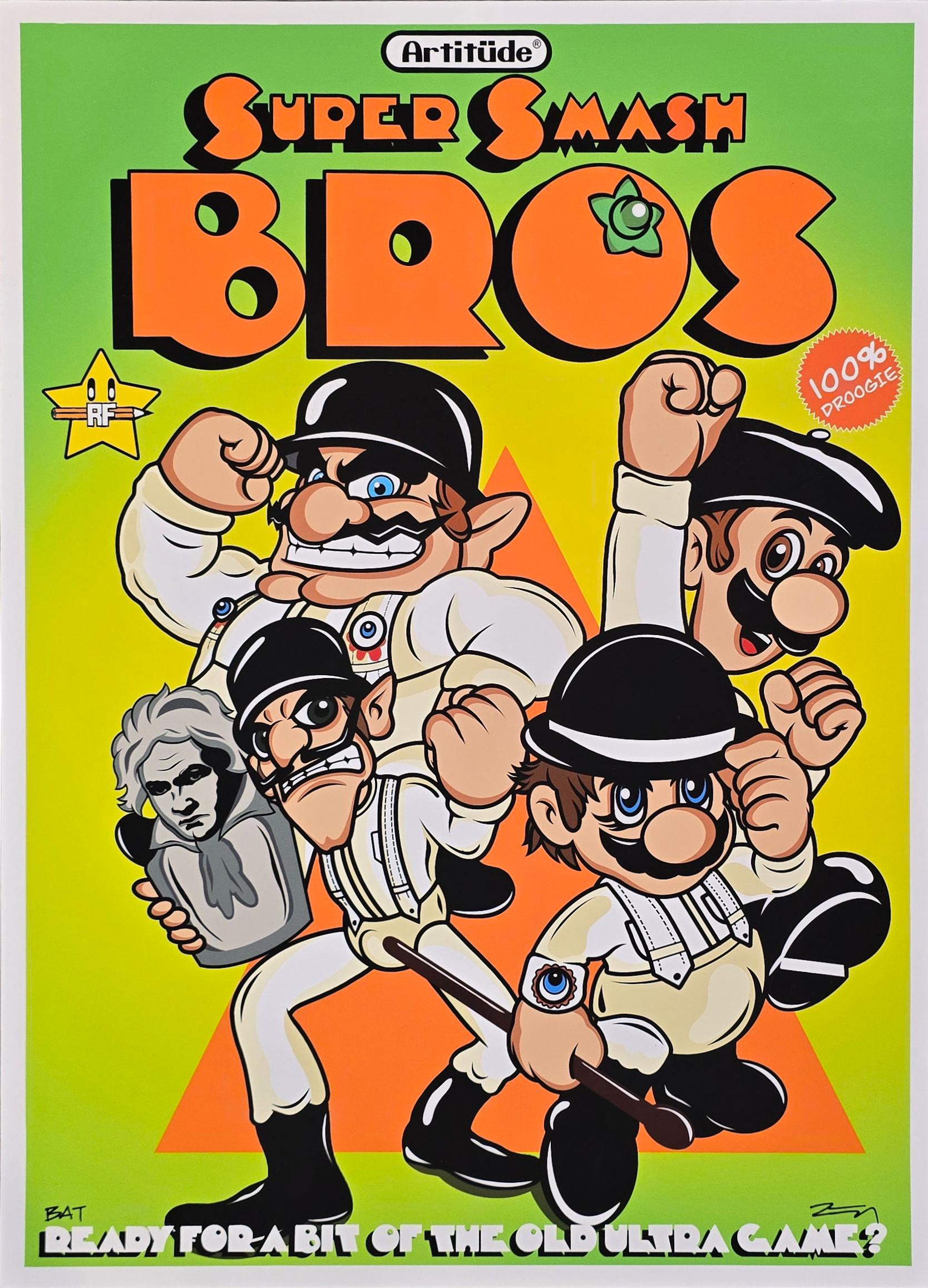 Super Smash Bros (Street Art, Pop Art, Divertido, Vibrante, ~47% DE DESCUENTO - TIEMPO LIMITADO)