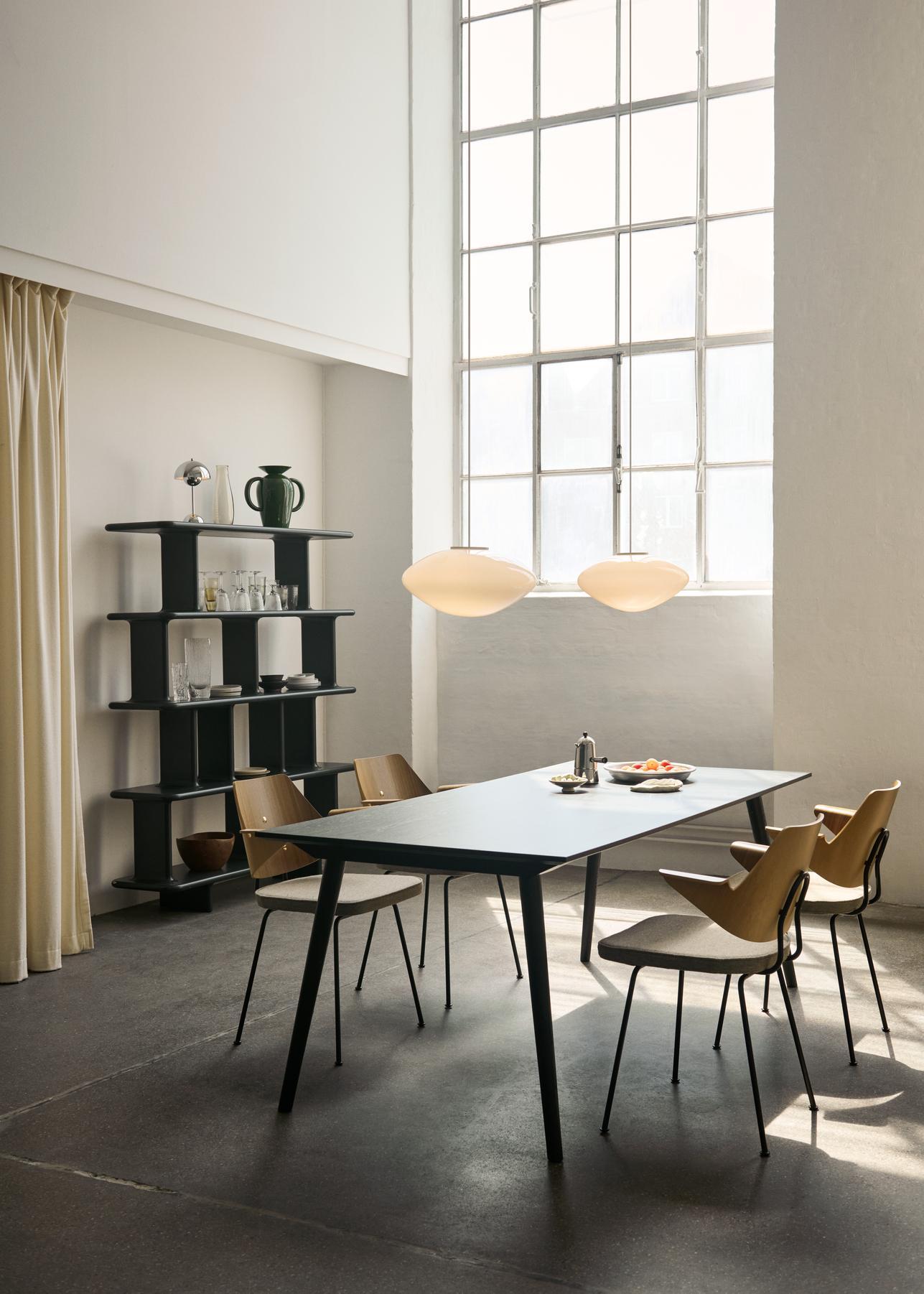 Bois Fauteuil RFH - Noyer et hêtre/ Hallingdal 227- par Robin Day pour &Tradition en vente