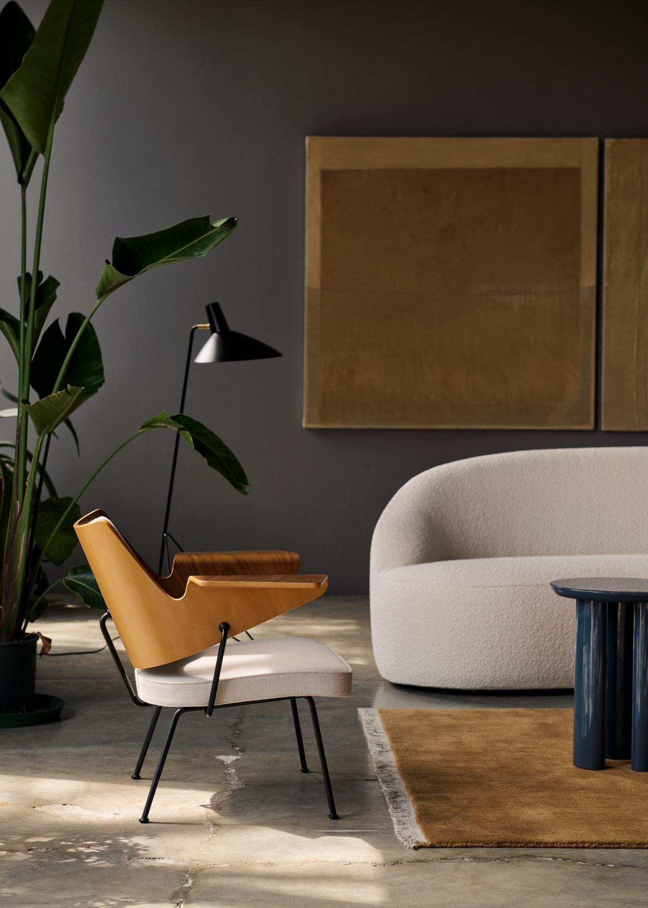 Mid-Century moderno Sedia da salotto RFH - Noce e Beeche/ Hallingdal 103 - di Robin Day per &Tradition in vendita