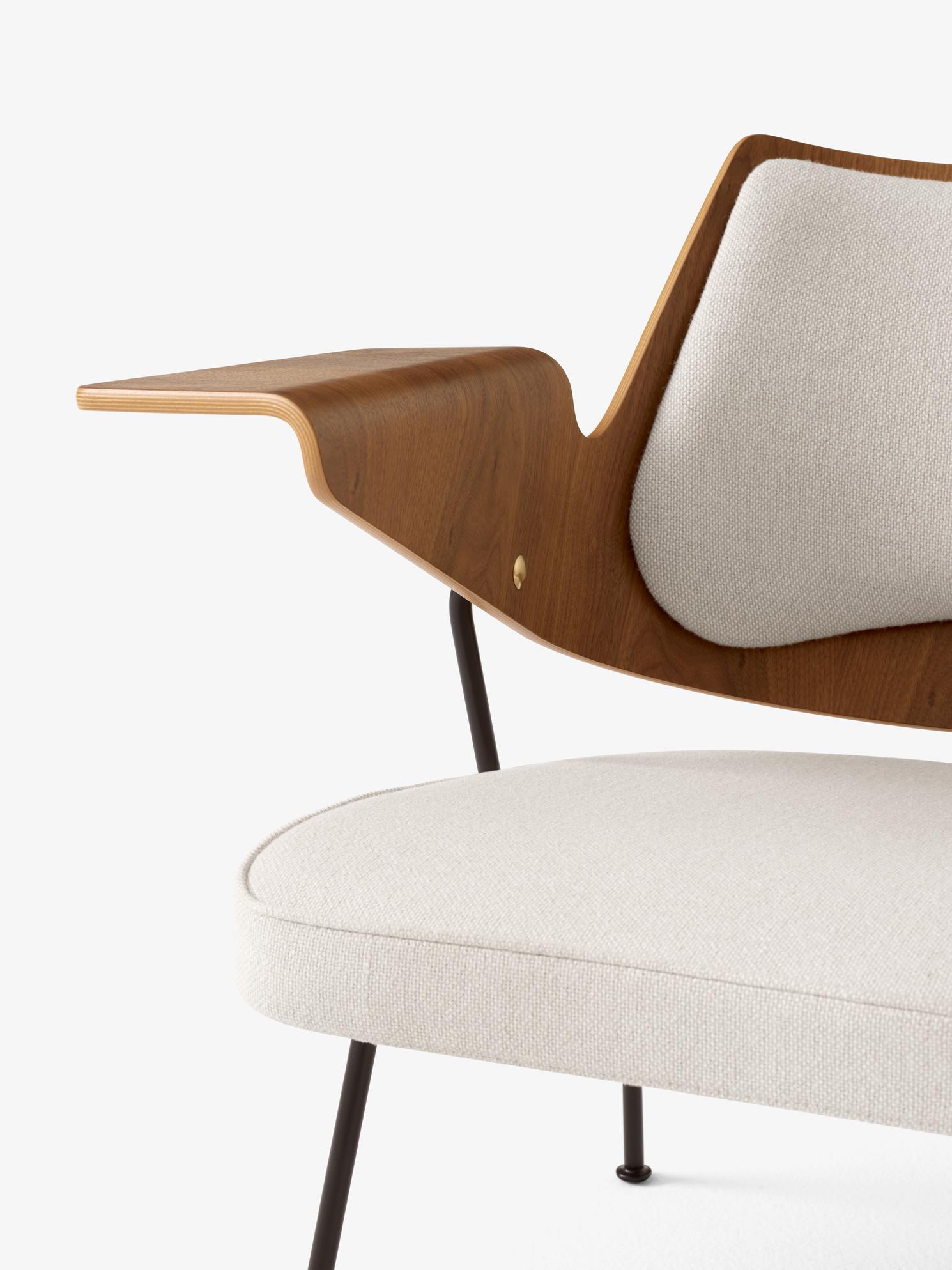 Sedia da salotto RFH - Noce e Beeche/ Hallingdal 103 - di Robin Day per &Tradition in vendita 1