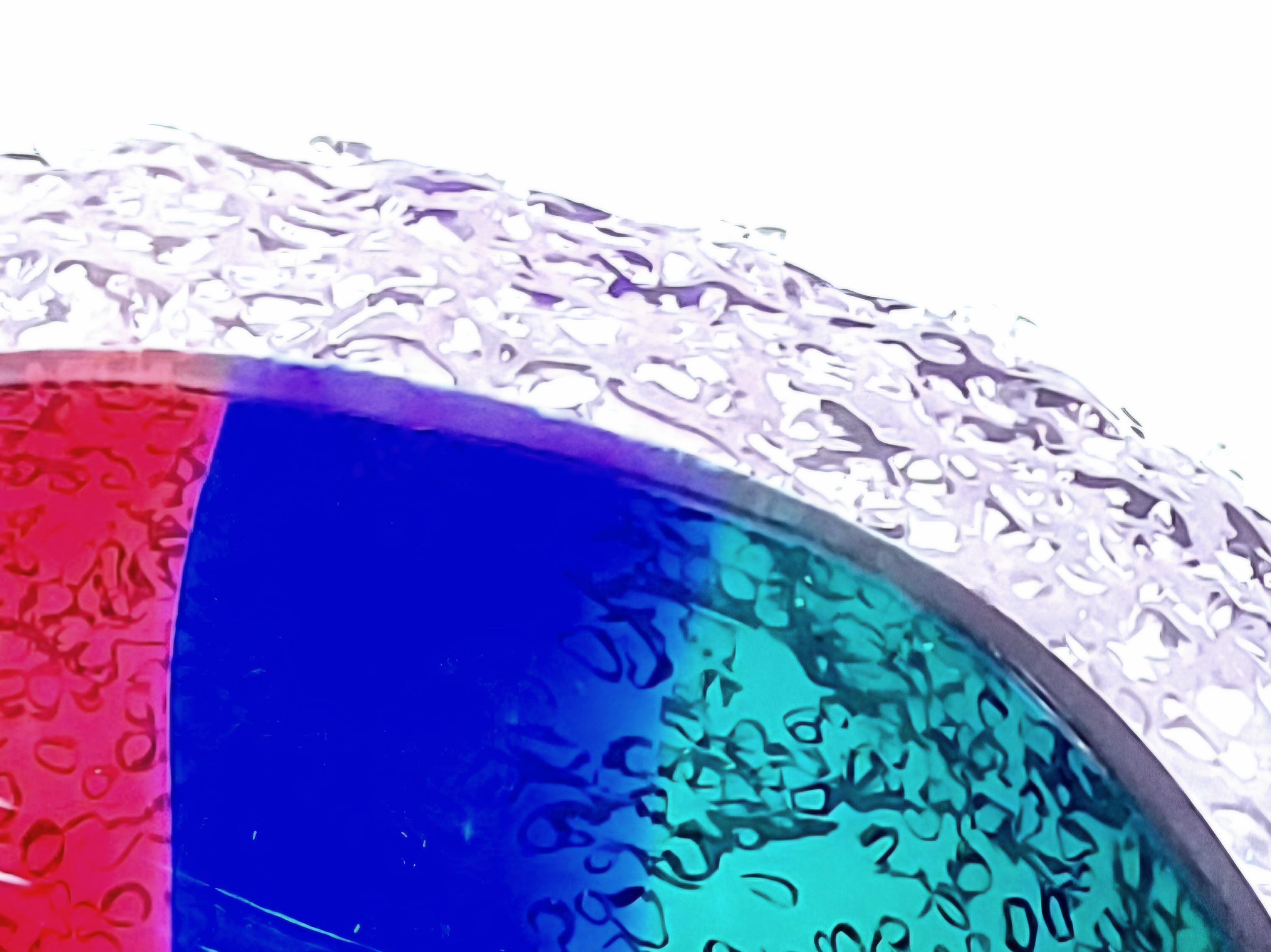 RGB RGB-Kristallfarbene Schale, handgefertigtes zeitgenössisches Luxusglasgefäß (Glas) im Angebot