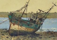 Graveur de bateaux à Camaret - Bretagne