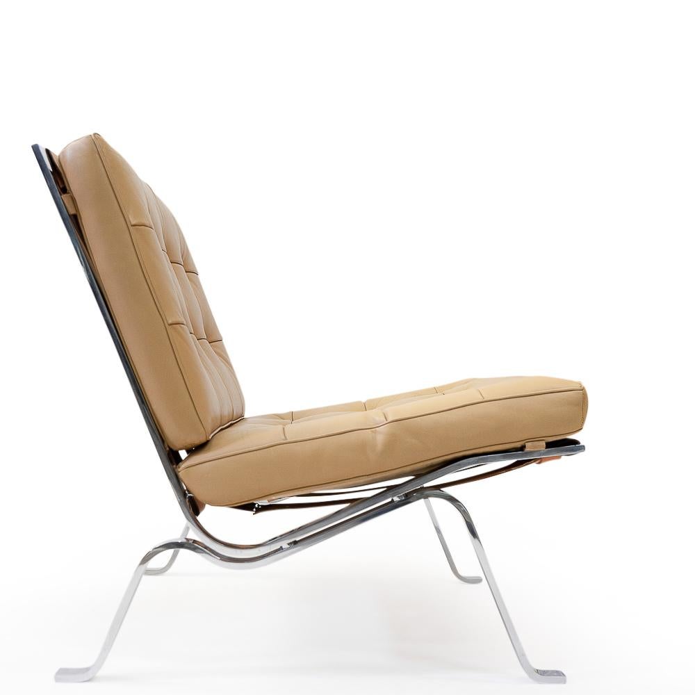 Metal RH-301 Lounge Chairs by Robert Haussmann, 1960s