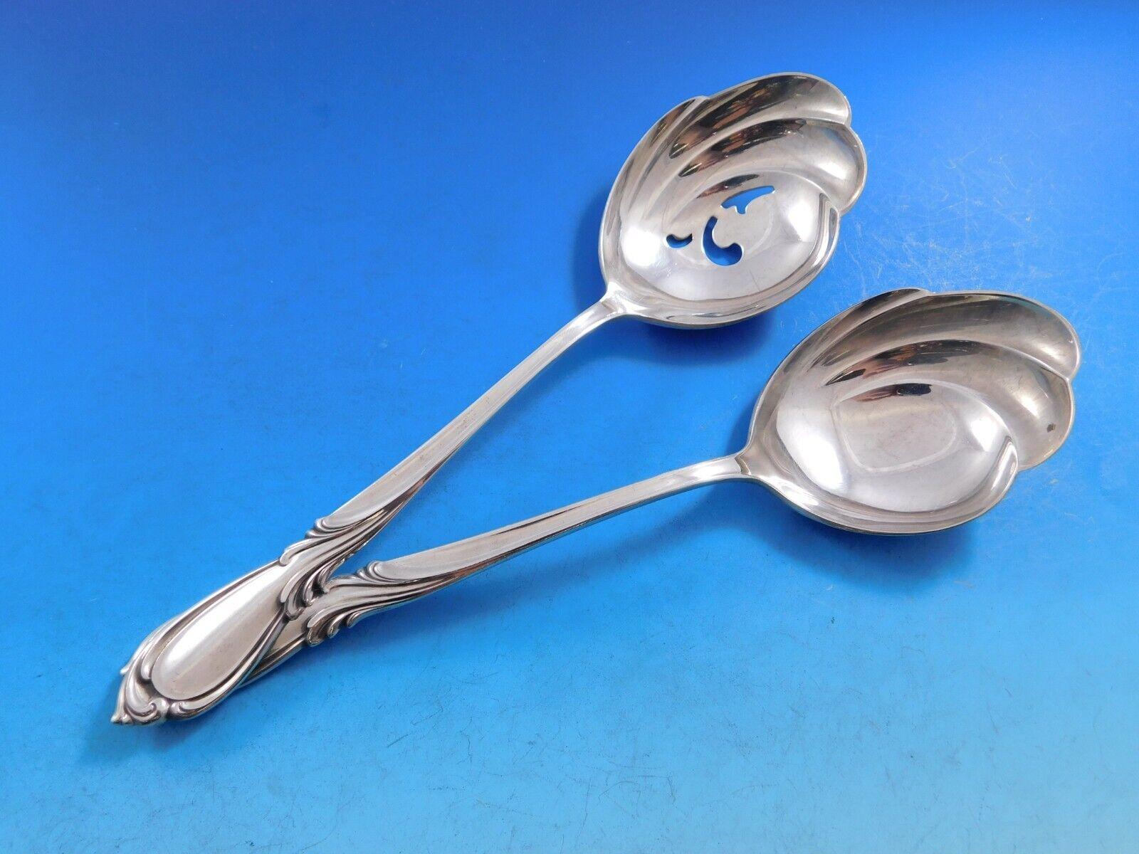Rapsodia de International Sterling Servicio de cubiertos de plata para 12 Juego 95 piezas en venta 1