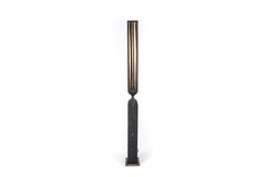 Rhapsody Floor Lamp in Shagreen Bronze-Patina Brass by Patrick Coard Paris
