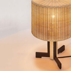 Rhapsody Rattan Small Table Lamp by Stephane Parmentier x Giobagnara