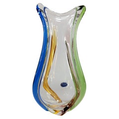Rhapsody Vase by František Zemek for SKLO Glass Factory, Czechosolovakia 1960s
