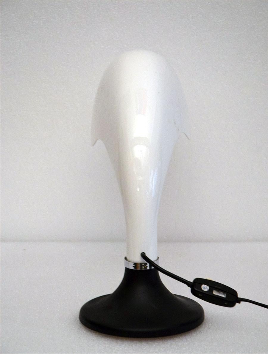 ‘Rhea’ Lamp Design Mercello Cuneo for Ampaglas, 1960s In Excellent Condition In Parma, IT