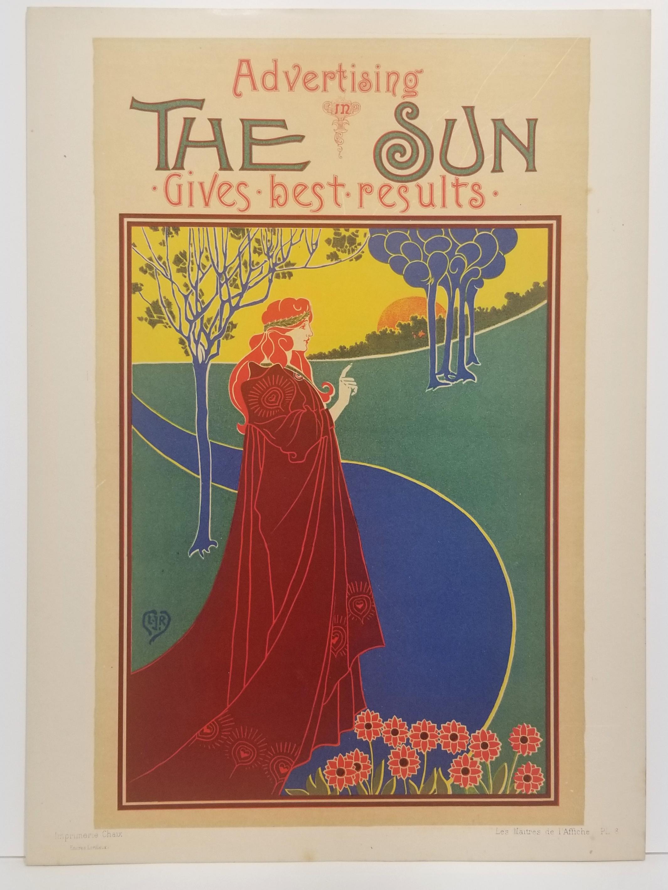 The Sun. - Print by Rhead Louis