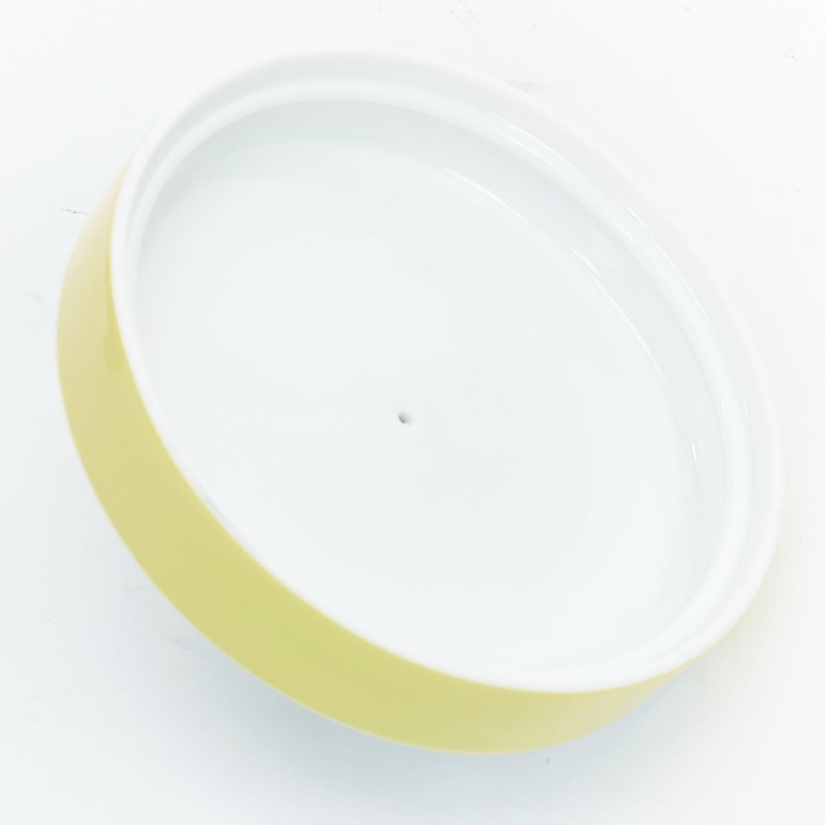 RHERMES Circus Round Box blue yellow white star balls porcelain container For Sale 1