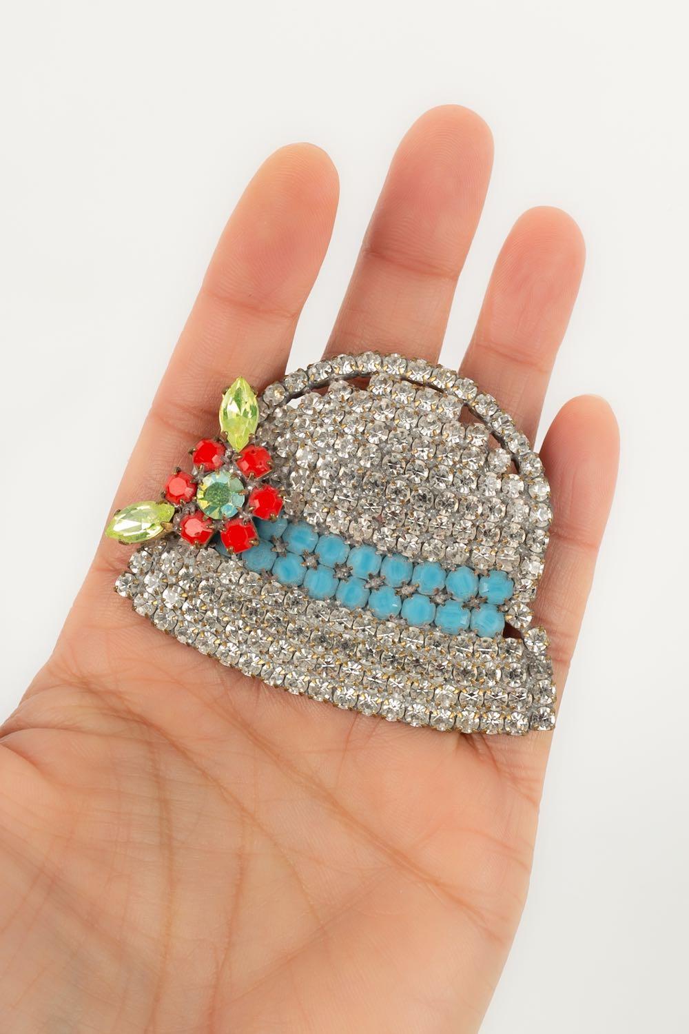 Women's Rhinestone brooch For Sale