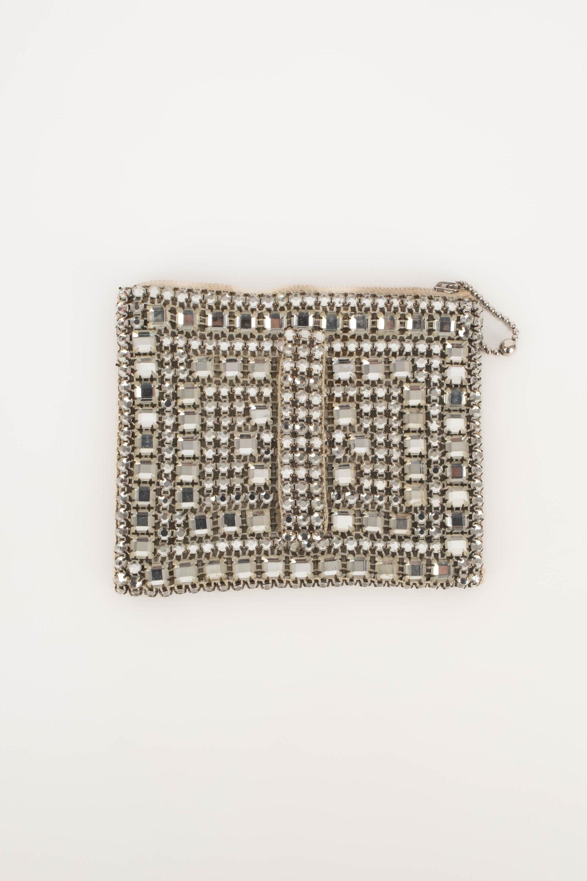 Pochette à strass Pretty Tiny Evening Bag, années 1930 en vente 1