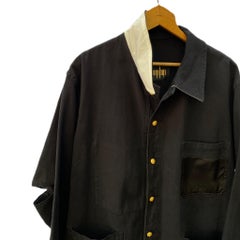 Rhinestone Jacket Black French Work Wear White Silk Embellished J Dauphin