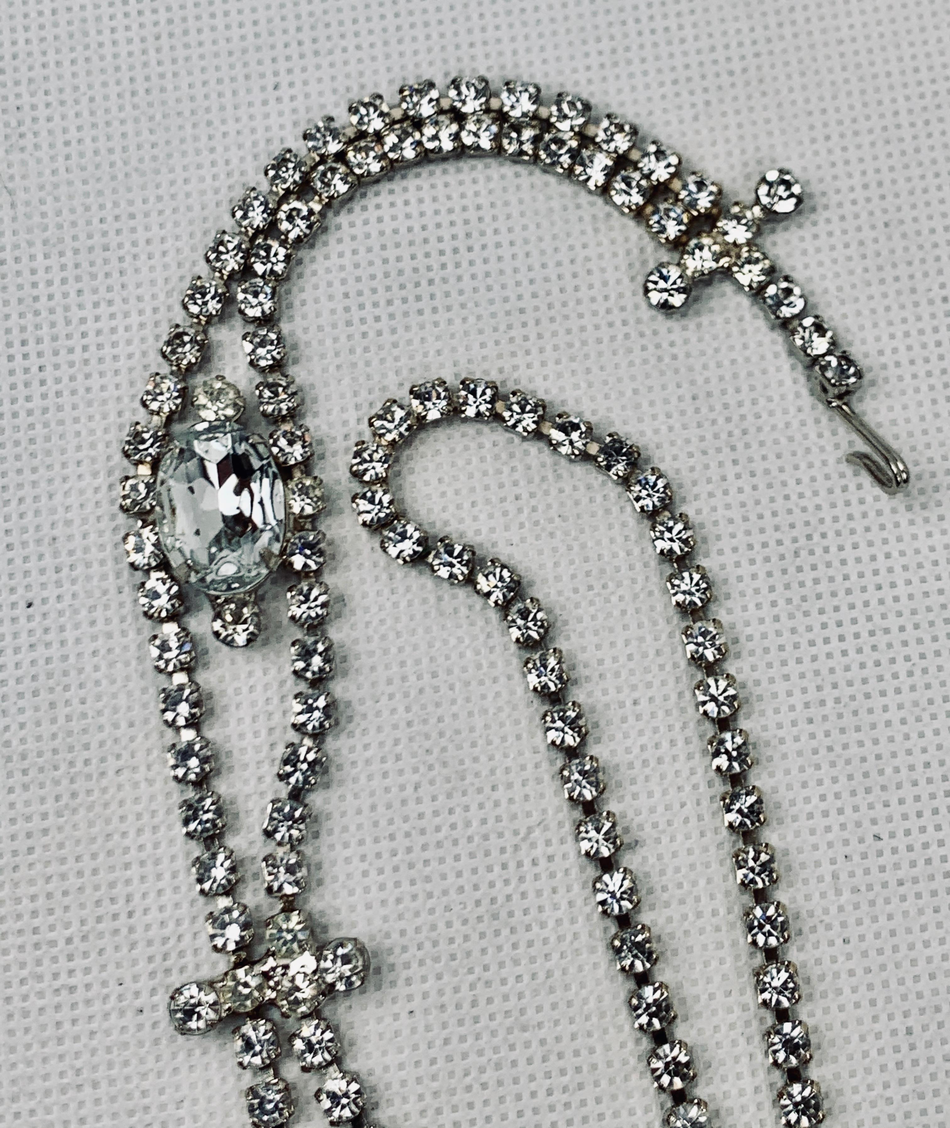 belt rhinestone necklaces