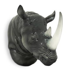 Rhino Head Wall Decoration