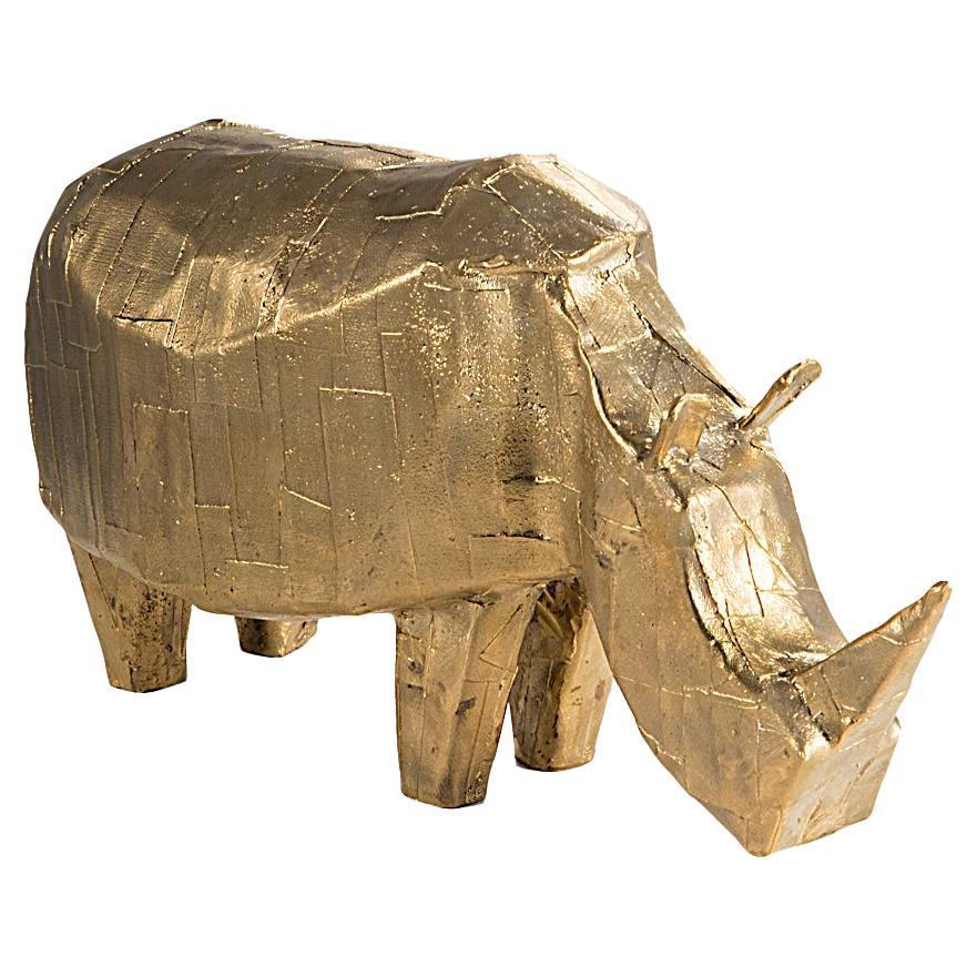 Rhino-Skulptur von Pulpo