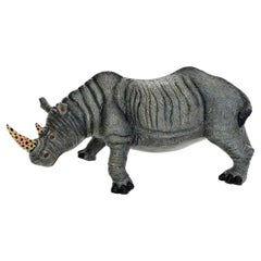 Sculpture de rhinocéros