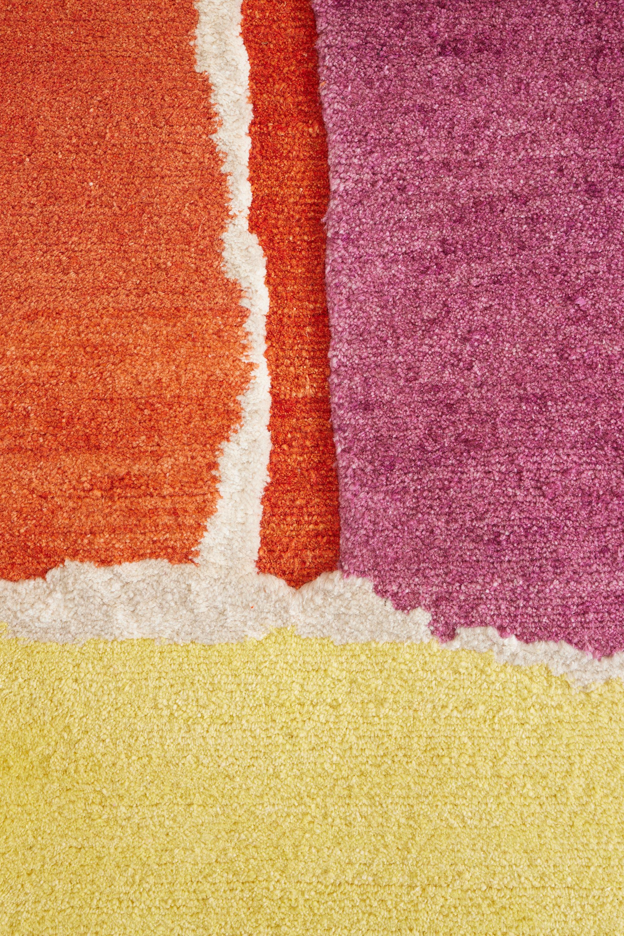 Alfombra anudada a mano Rizomas 1 Colores de Charlotte Culot en venta 6
