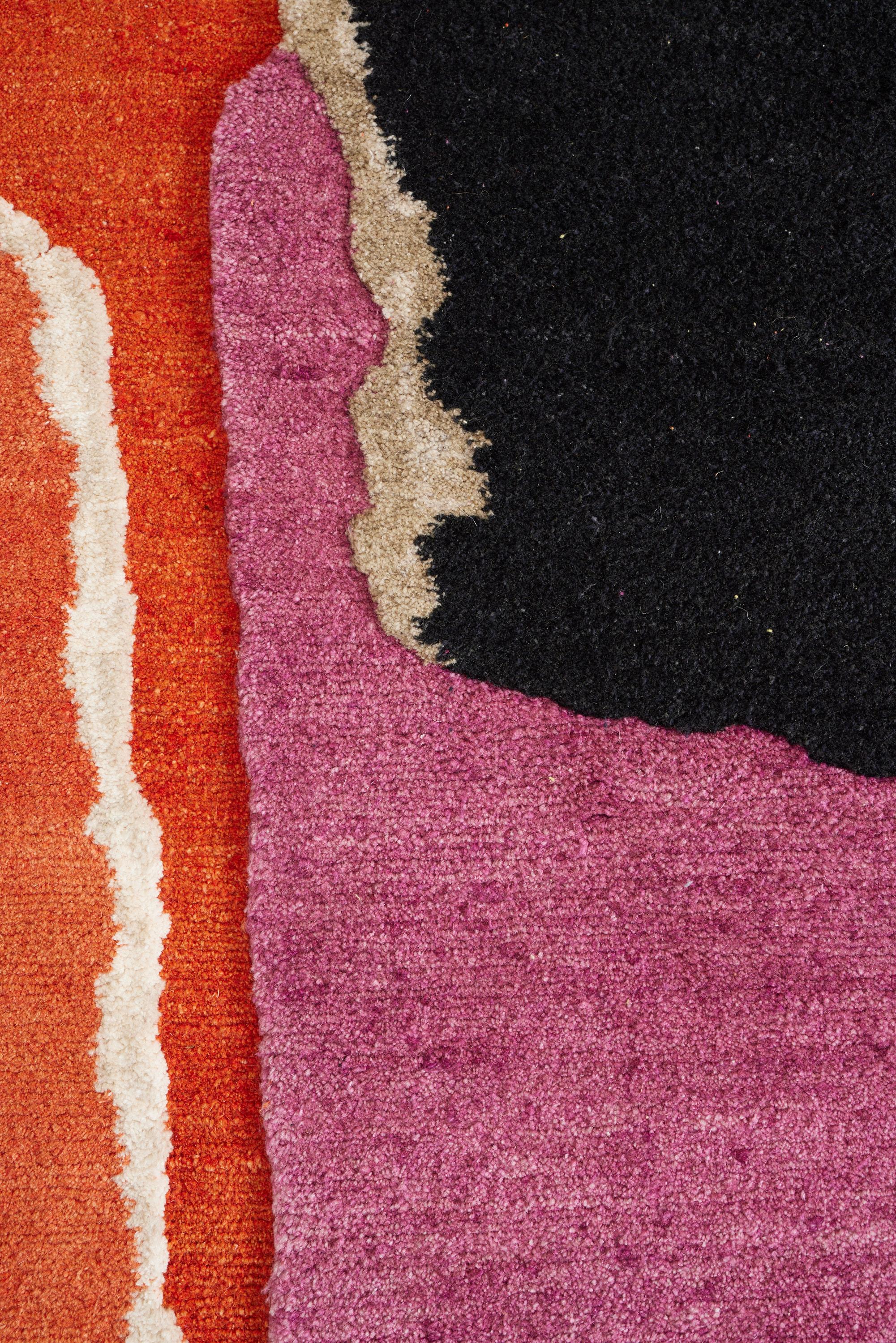 Alfombra anudada a mano Rizomas 1 Colores de Charlotte Culot en venta 7