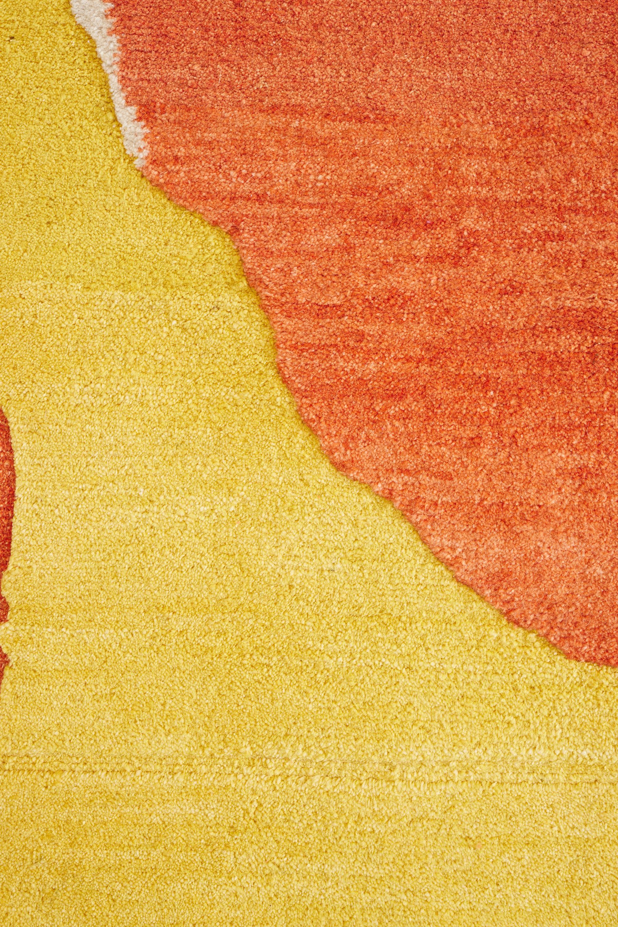 Alfombra anudada a mano Rizomas 1 Colores de Charlotte Culot en venta 8