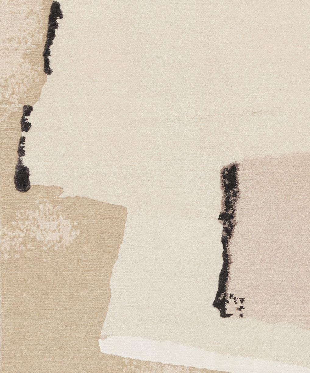 Rhizomes 2 Hand Knotted Rug by Charlotte Culot In New Condition For Sale In Geneve, CH