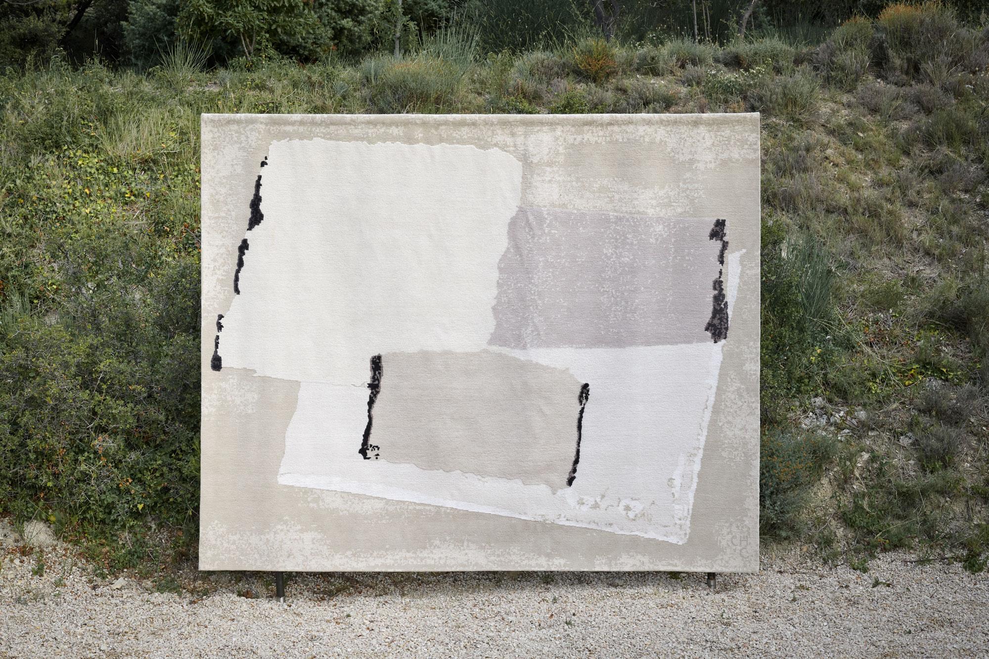 Nepalese Rhizomes 2 Hand Knotted Rug by Charlotte Culot For Sale