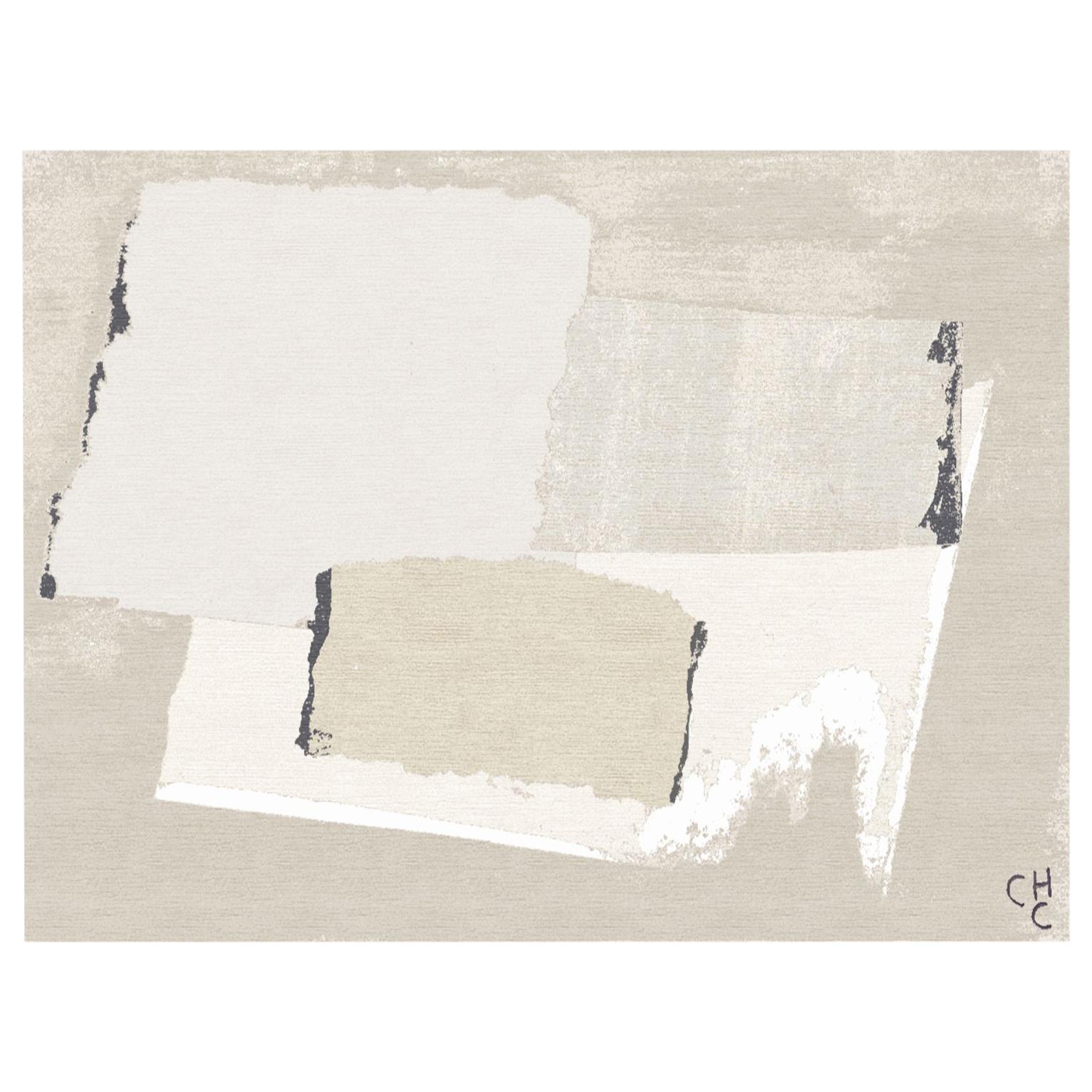 Rhizomes 2, handgeknüpfter Teppich von Charlotte Culot