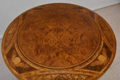 Rho Mobili d'Epoca Italienischer Renaissance-Stil Intarsien-Sockel-Mitteltisch