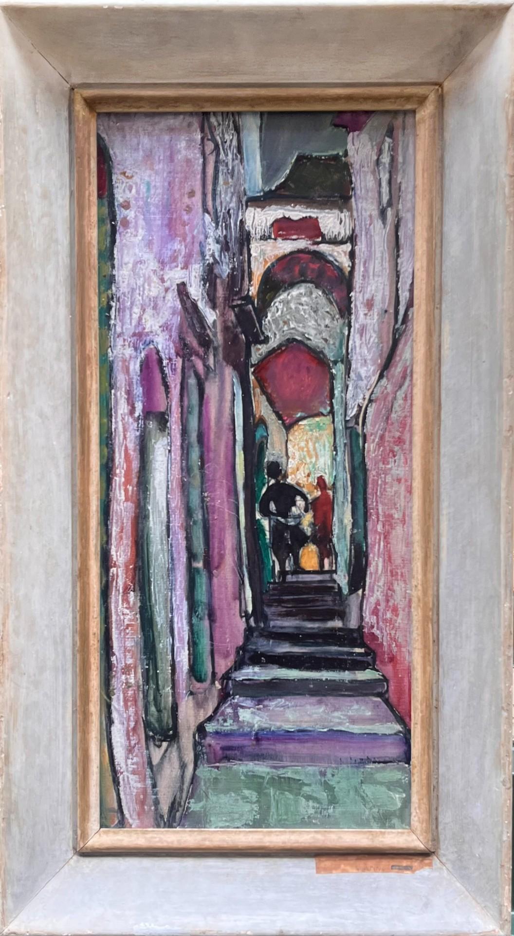 Figures in an Archway