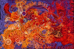 Rhoda Tjitayi „Piltati Tjukurpa“ 200x300cm - 2021 - Aborigine Art