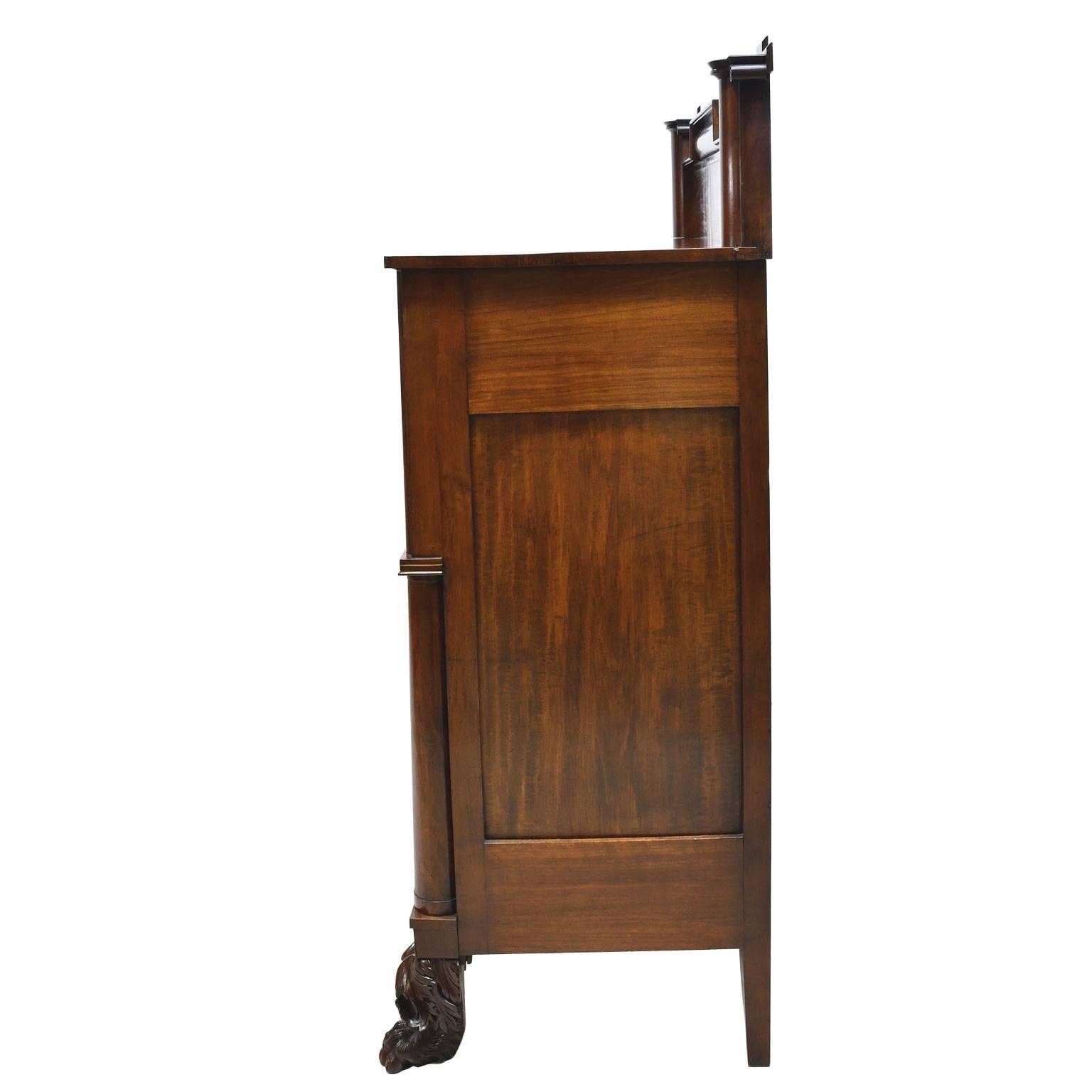 butler desk with drawers