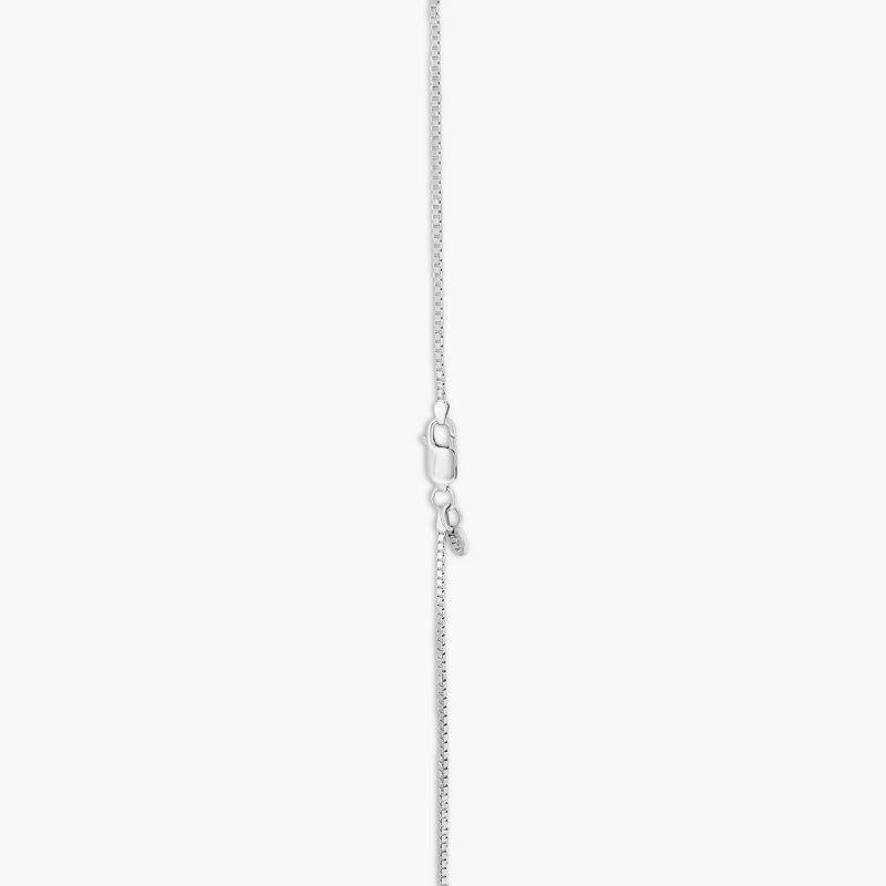 Rhodium Plated Sterling Silver Poseidon Necklace with White Pearls

Entitled the 