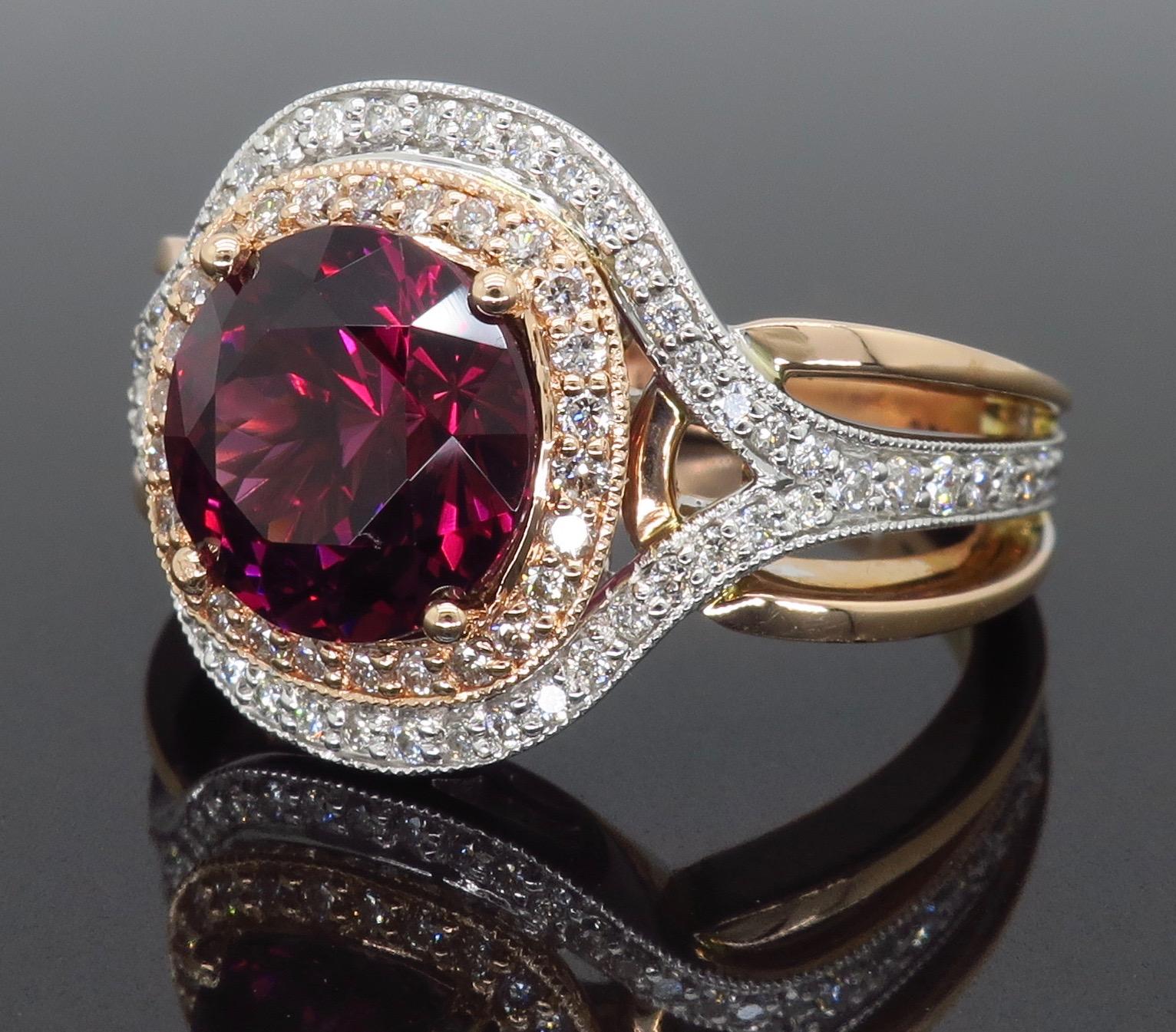 rhodolite garnet ring costco