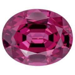 9.27ct Rhodolite Garnet Loose Gemstone Raspberry Hue Merkaba Jewelry BH