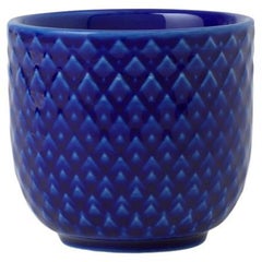 Rhombe Color Egg Cup, Dark Blue