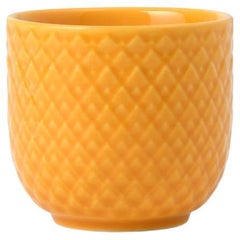 Rhombe Color Egg Cup, Yellow