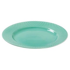 Rhombe Color Lunch Plate, Aqua