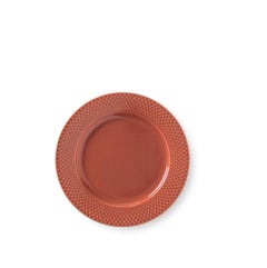 Rhombe Color Lunch Plate, Terracotta
