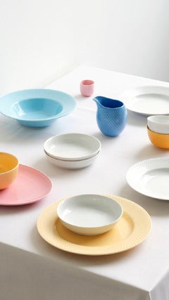 Rhombe Color Milk Jug, Blue