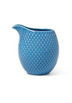 Rhombe Color Milk Jug, Blue