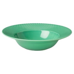 Rhombe Color Soup Plate, Green