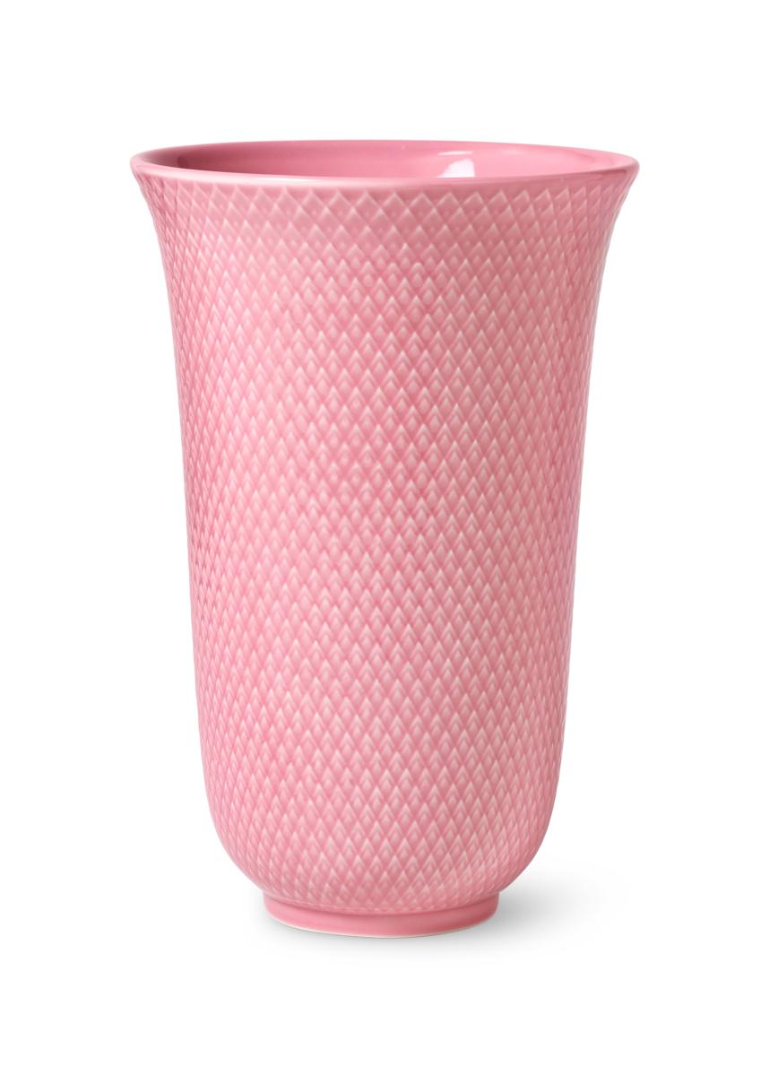 Canvas Vase, Rose/Brown For Sale at 1stDibs
