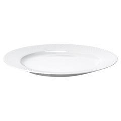 Rhombe Dinner Plate, White