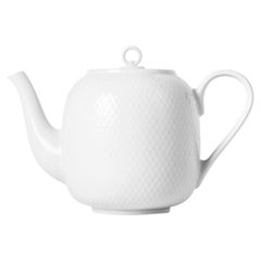 Rhombe Teapot, White