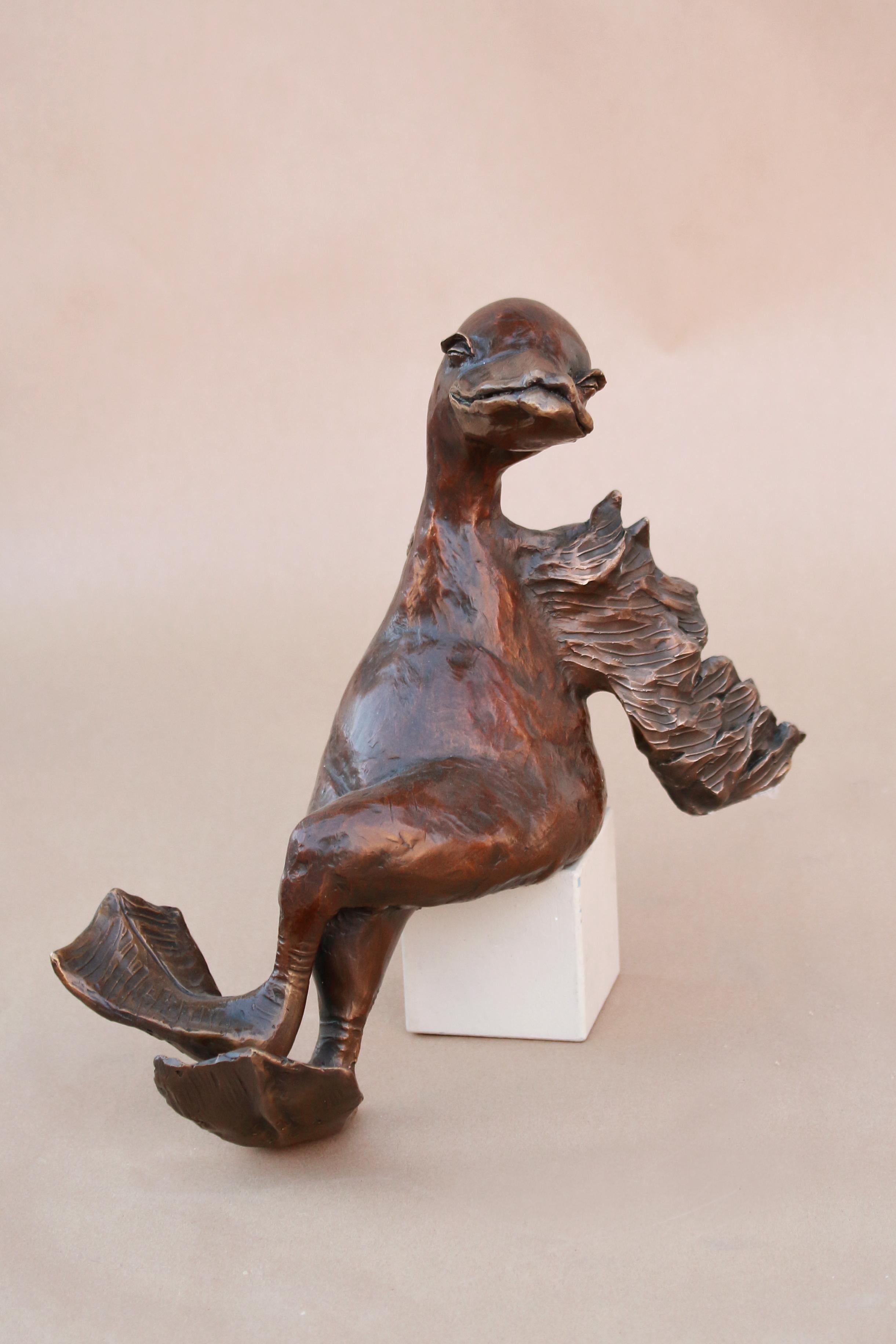 Scultura originale firmata/incisa dall'Artista sulla base in bronzo inferiore dell'opera con un numero di edizione.
Edizione aperta.