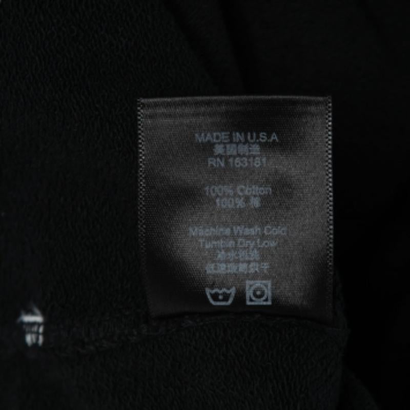 Uomo Pantaloncini in cotone nero di Rhude M. in vendita