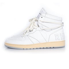 Rhude, High top leather sneaker