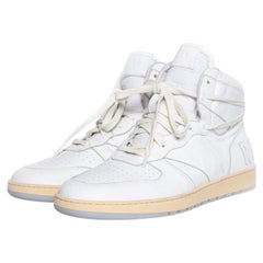 Rhude, High top leather sneaker