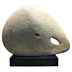 Rhys Caparn, Extraterrestial, American Mid-Century Cast Stone Sculpture, 1969
