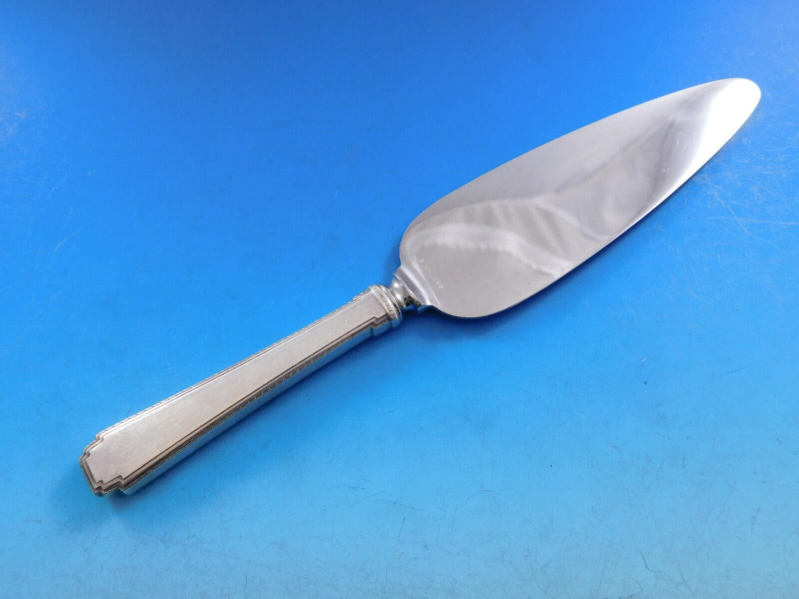 Service de couverts en argent sterling 79 pièces B Monogram de Wallace en vente 4